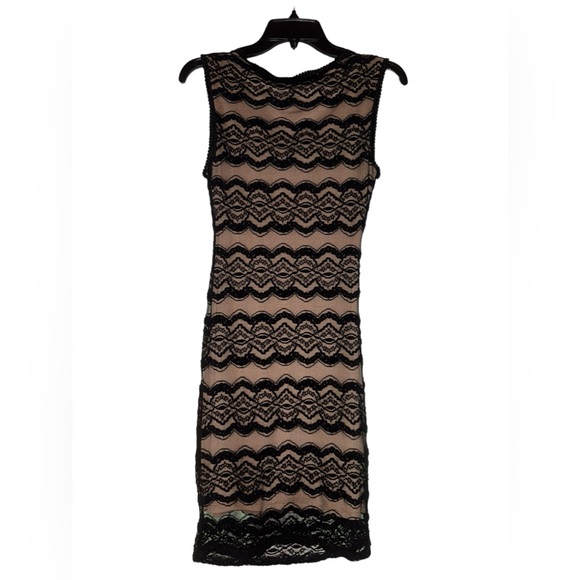 M.S.S.P. Alexandra Dress - Black - Size XS Extra Small Bodycon - Picture 2 of 7